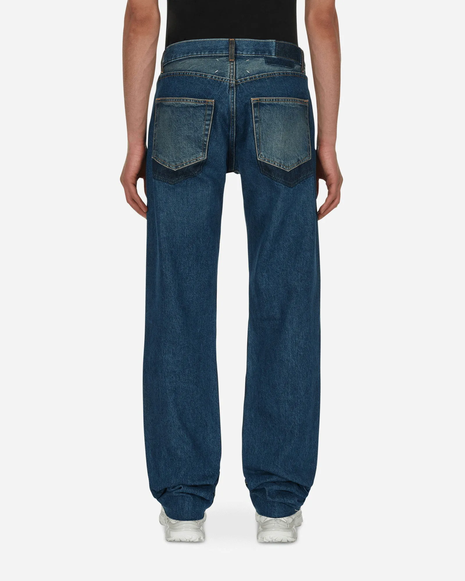 Jeans Maison Margiela Straight-Leg Faded Denim Pants S50LA0194S30561 979