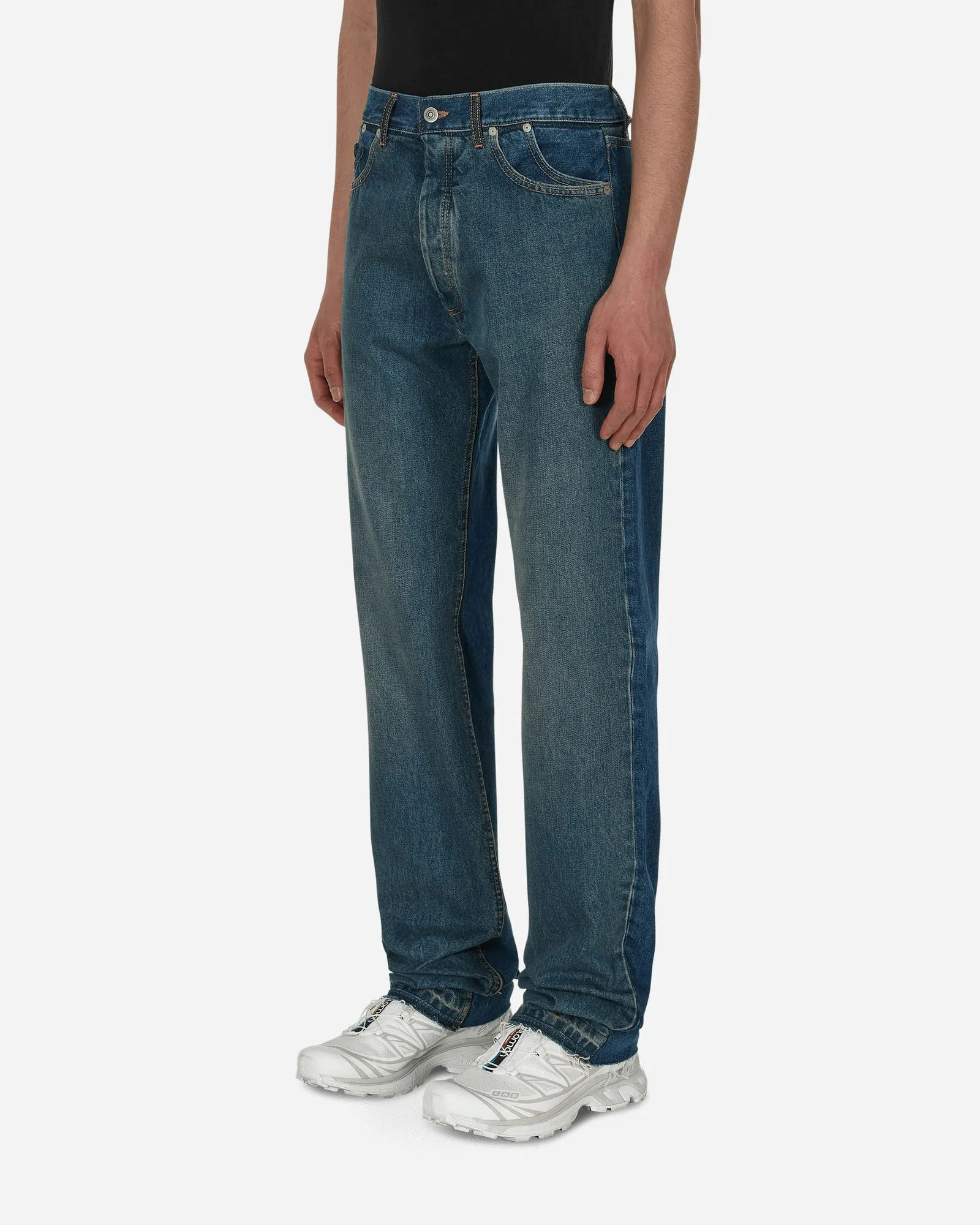 Jeans Maison Margiela Straight-Leg Faded Denim Pants S50LA0194S30561 979