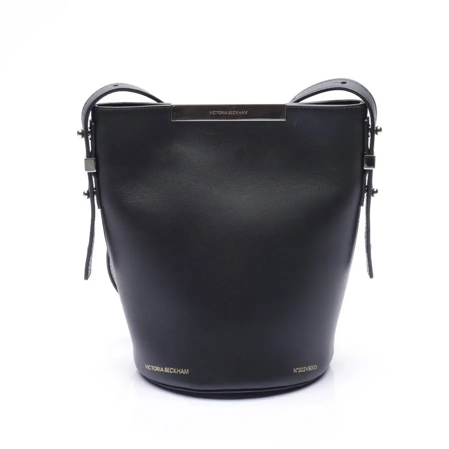 Mini Bucket Bag Schultertasche Schwarz