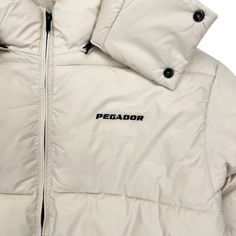 Pegador Herren Jacket Margo Puffer cream