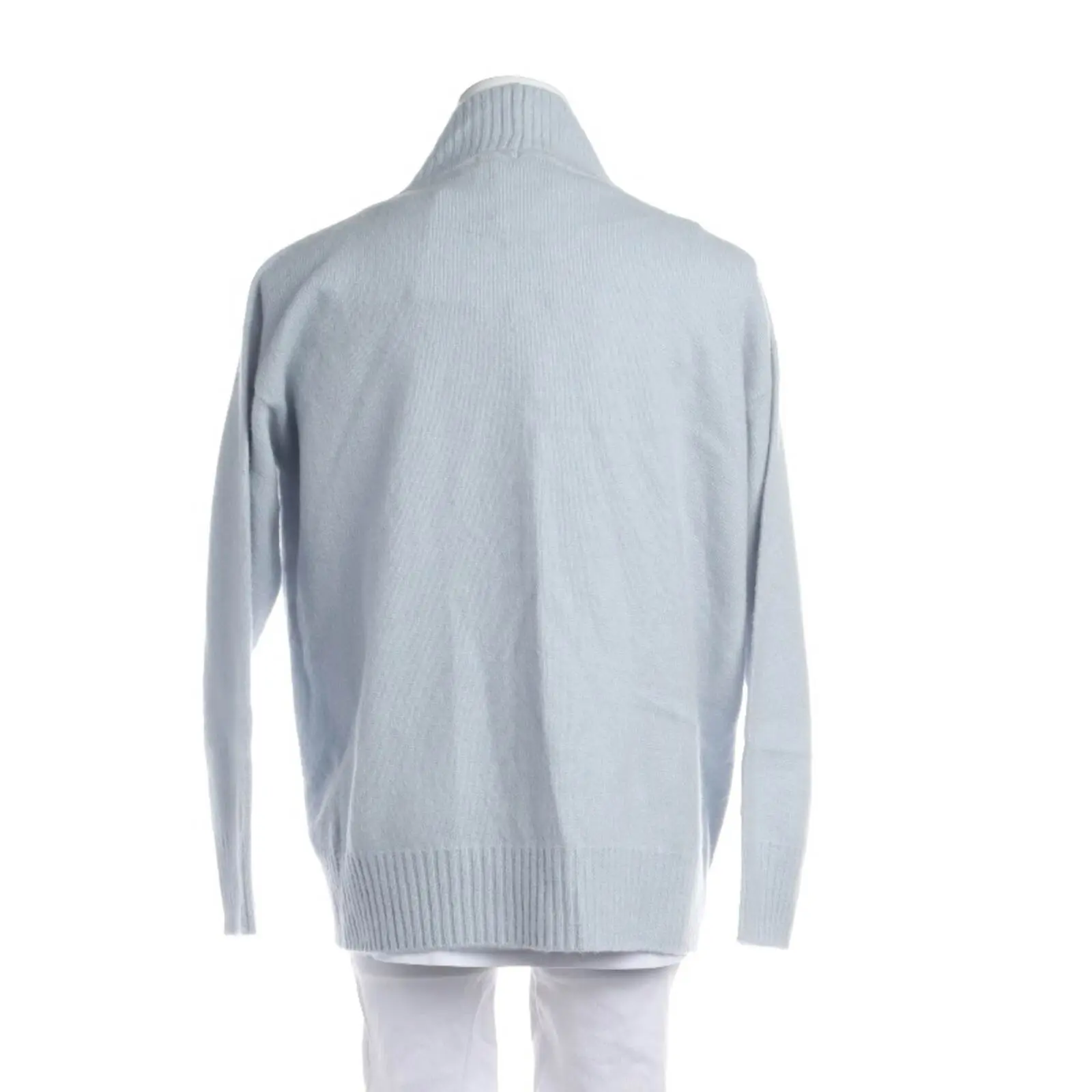Strickjacke M Hellblau